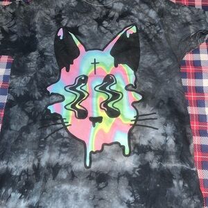 Spencer's Gray Tie-Dye T-Shirt